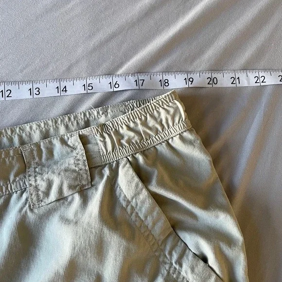 Columbia Pants Men LTan Convertible Zip Cargo Titanium Hiking Omni-Dry Trail - Picture 5 of 8